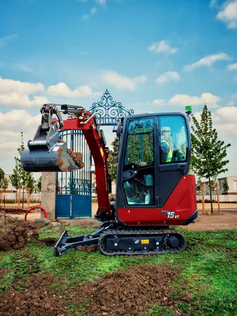  Minigraver. Yanmar SV15VT 1,7 T. med tilt inkl. 3 Skovle (30, 50 & 100 cm) - billede 3